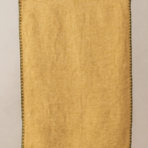 Linen Waffle Kitchen Towel-Mustard