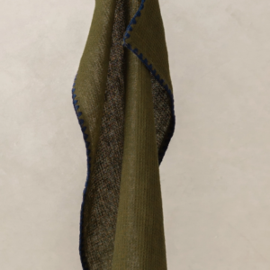 Linen Waffle Tea towel-Green