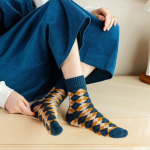 Socks/ Extra thick Wool Blue