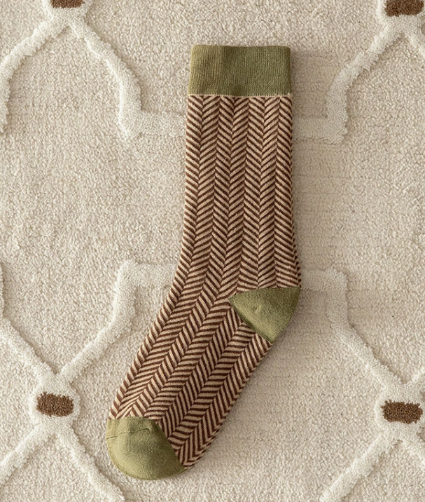 Socks/ Herringbone Cotton