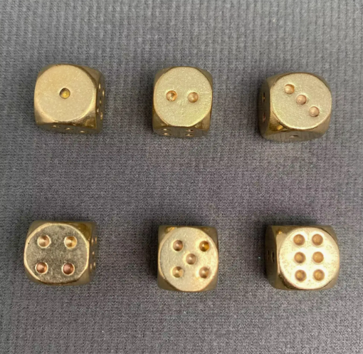 Brass Dice/Each - Image 2