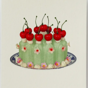 Cards-Chartreuse Cream Blancmange