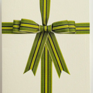 Cards-Green Bow