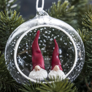 Nääsgränsgården Santa High Hat 2 Glass ball